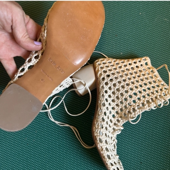 forte forte 9995_my shoes chic hand–woven ankle boot SIZE 40 - Picture 10 of 10